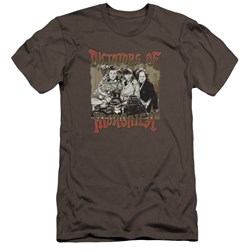 Three Stooges - Mens Moronica Premium Slim Fit T-Shirt
