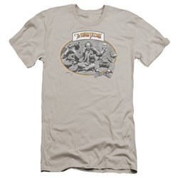Three Stooges - Mens Monkey See Premium Slim Fit T-Shirt