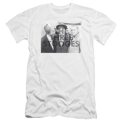 Three Stooges - Mens Cutoff Premium Slim Fit T-Shirt