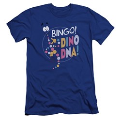 Jurassic Park - Mens Bingo Dino Dna Premium Slim Fit T-Shirt