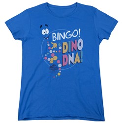 Jurassic Park - Womens Bingo Dino Dna T-Shirt