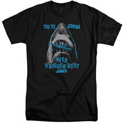 Jaws - Mens Boat In Mouth Tall T-Shirt