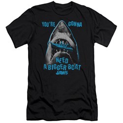 Jaws - Mens Boat In Mouth Premium Slim Fit T-Shirt