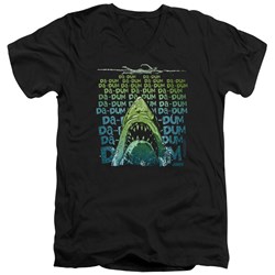 Jaws - Mens Da Dum V-Neck T-Shirt