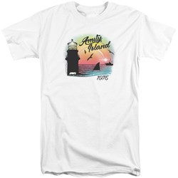 Jaws - Mens Amity Island Tall T-Shirt