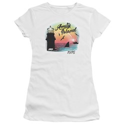 Jaws - Juniors Amity Island T-Shirt