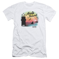 Jaws - Mens Amity Island Slim Fit T-Shirt