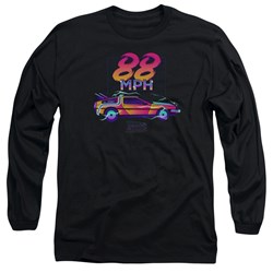 Back To The Future - Mens 88 Mph Long Sleeve T-Shirt