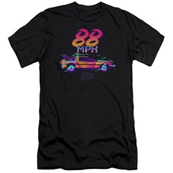 Back To The Future - Mens 88 Mph Premium Slim Fit T-Shirt