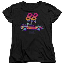 Back To The Future - Womens 88 Mph T-Shirt
