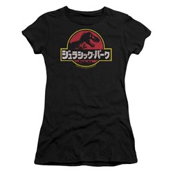 Jurassic Park - Juniors Kanji T-Shirt