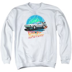 Back To The Future - Mens Bttf Airbrush Sweater