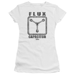 Back To The Future - Juniors Flux Capacitor T-Shirt