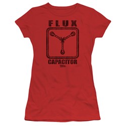 Back To The Future - Juniors Flux Capacitor T-Shirt