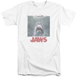 Jaws - Mens Distressed Jaws Tall T-Shirt