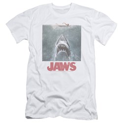 Jaws - Mens Distressed Jaws Slim Fit T-Shirt