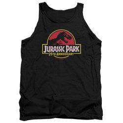 Jurassic Park - Mens 25Th Anniversary Logo Tank Top