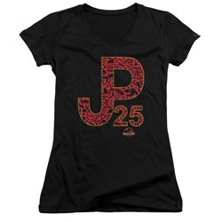 Jurassic Park - Juniors Jp25 V-Neck T-Shirt