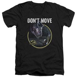 Jurassic Park - Mens Dont Move V-Neck T-Shirt
