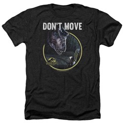Jurassic Park - Mens Dont Move Heather T-Shirt