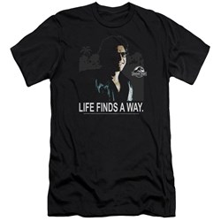 Jurassic Park - Mens Life Finds A Way Premium Slim Fit T-Shirt
