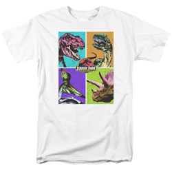 Jurassic Park - Mens Prehistoric Block T-Shirt