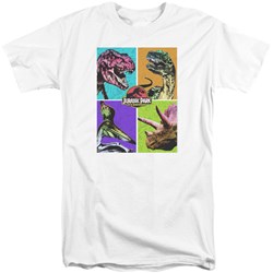 Jurassic Park - Mens Prehistoric Block Tall T-Shirt
