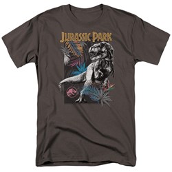 Jurassic Park - Mens Foliage T-Shirt