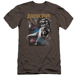Jurassic Park - Mens Foliage Premium Slim Fit T-Shirt