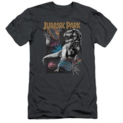 Jurassic Park - Mens Foliage Slim Fit T-Shirt
