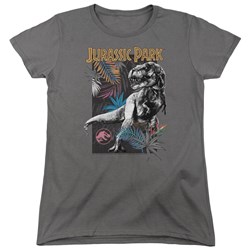 Jurassic Park - Womens Foliage T-Shirt