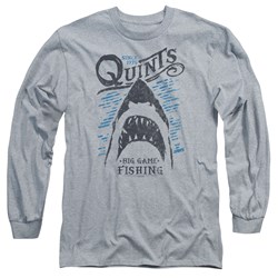 Jaws - Mens Big Game Fishing Long Sleeve T-Shirt