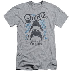 Jaws - Mens Big Game Fishing Slim Fit T-Shirt