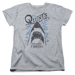 Jaws - Womens Big Game Fishing T-Shirt