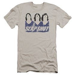 Slap Shot - Mens Brothers Premium Slim Fit T-Shirt