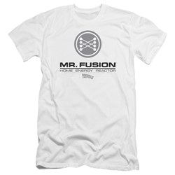 Back To The Future Ii - Mens Mr. Fusion Logo Premium Slim Fit T-Shirt