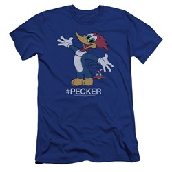 Woody Woodpecker - Mens Hashtag Woody Premium Slim Fit T-Shirt