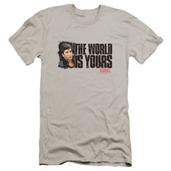 Scarface - Mens The World Is Yours Premium Slim Fit T-Shirt