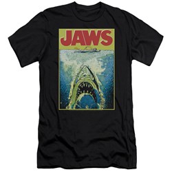 Jaws - Mens Bright Jaws Premium Slim Fit T-Shirt