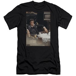 Scarface - Mens Sit Back Premium Slim Fit T-Shirt