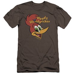 Woody Woodpecker - Mens Retro Logo Premium Slim Fit T-Shirt