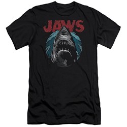 Jaws - Mens Water Circle Premium Slim Fit T-Shirt