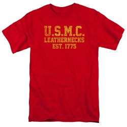 Us Marine Corps - Mens Leathernecks T-Shirt