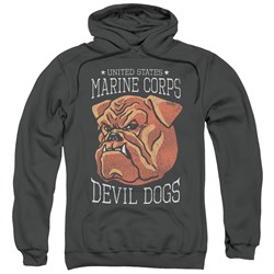 Us Marine Corps - Mens Devil Dogs Pullover Hoodie
