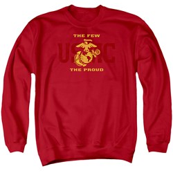 Us Marine Corps - Mens Split Tag Sweater