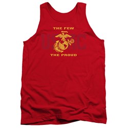Us Marine Corps - Mens Split Tag Tank Top
