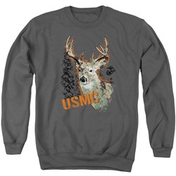 Us Marine Corps - Mens Marine Deer Sweater