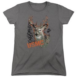 Us Marine Corps - Womens Marine Deer T-Shirt