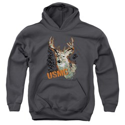 Us Marine Corps - Youth Marine Deer Pullover Hoodie