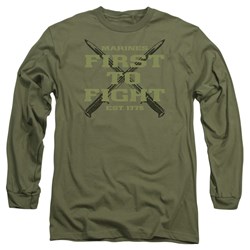 Us Marine Corps - Mens First Long Sleeve T-Shirt